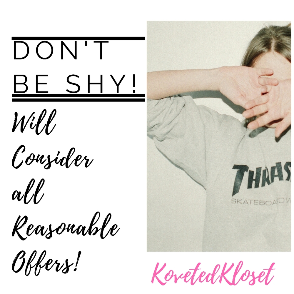 Don't be shy! Make a Reasonable Offer!